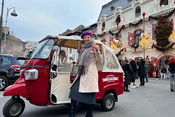 Bucharest Tuk Tuk city tour