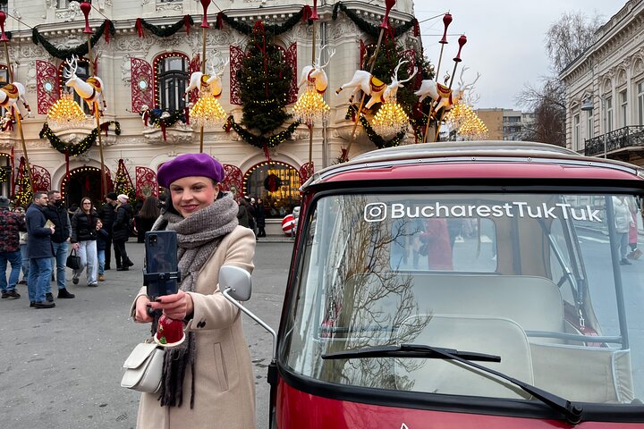 Bucharest Tuk Tuk city tour