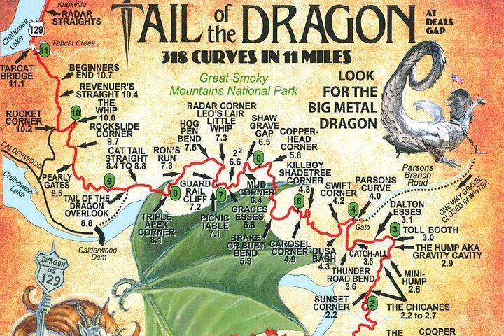 Tail of the Dragon Polaris Slingshot Adventure-Bryson City NC
