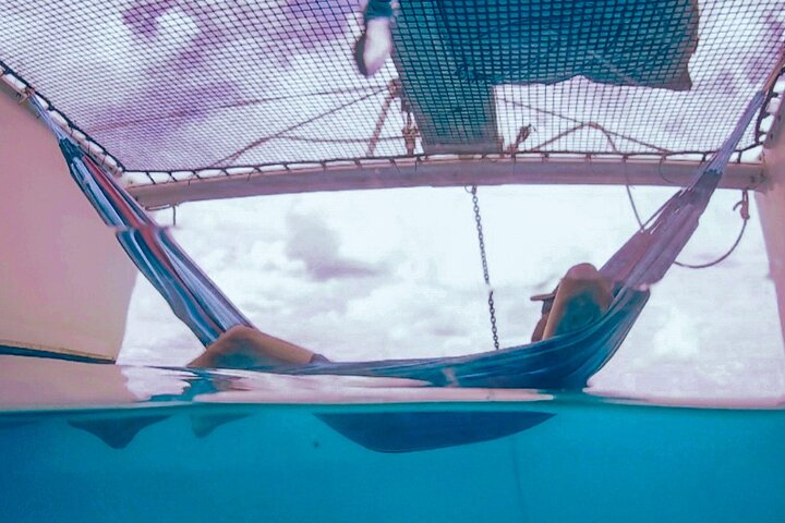 Private Catamaran charter Swim sail snorkel cliff jumping SUP