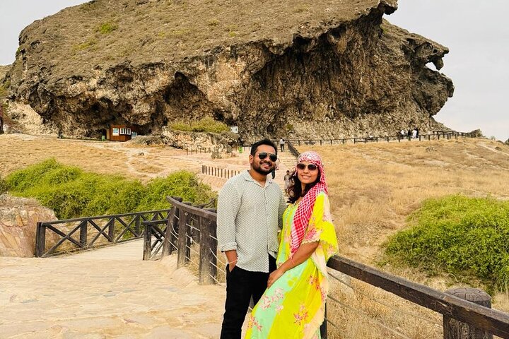 West Salalah Tour - Caribbean of Orient - Fazayah Beach with City