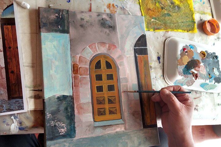 One Painting in One Day, Doors of San Miguel