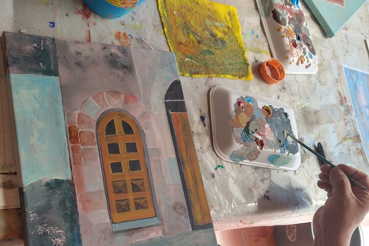 One Painting in One Day, Doors of San Miguel