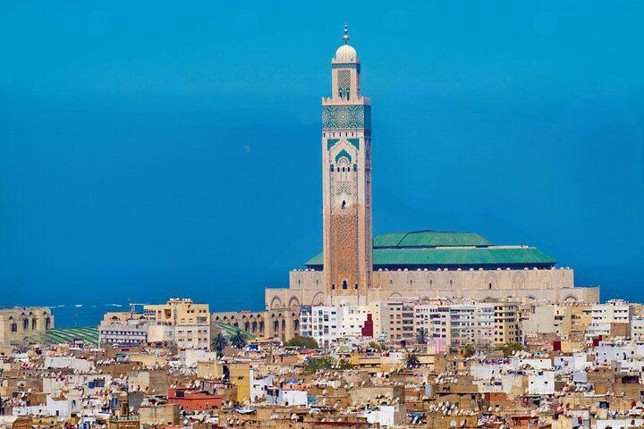 Casablanca City Tour with Hassan II mosque ticket