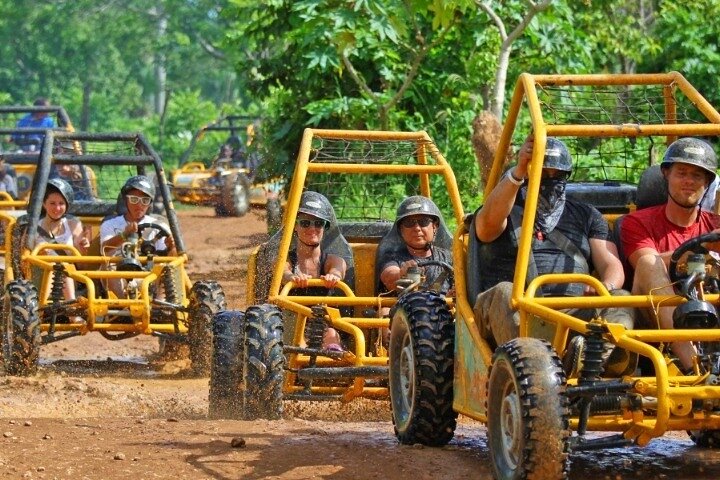 Belek : Super Combo Rafting & Buggy & Jeep & Zipline (4 in 1 )