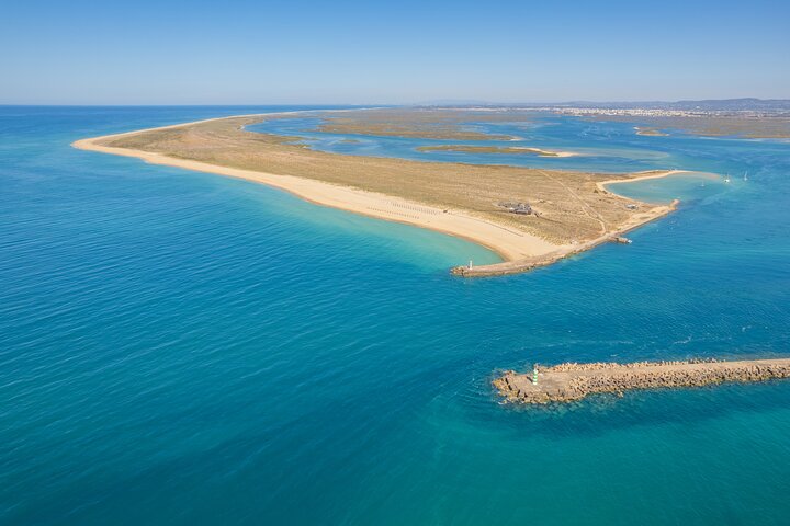 Ilha Deserta and Farol Island: a small group boat trip in Ria Formosa from Faro
