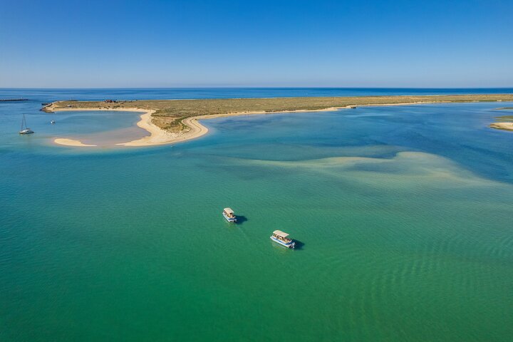 Ilha Deserta and Farol Island: a small group boat trip in Ria Formosa from Faro