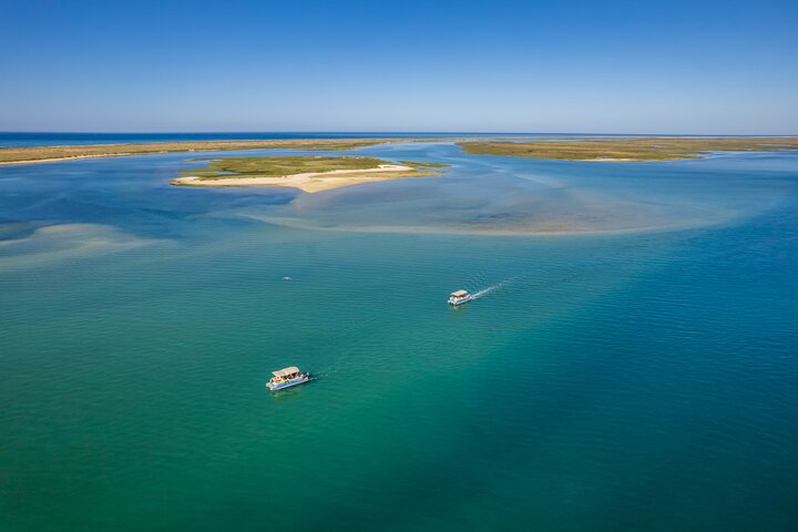 Ilha Deserta and Farol Island: a small group boat trip in Ria Formosa from Faro