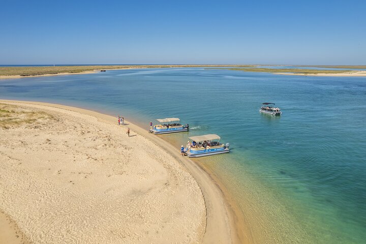 Ilha Deserta and Farol Island: a small group boat trip in Ria Formosa from Faro