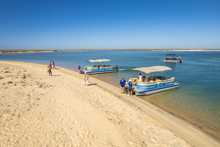Ilha Deserta and Farol Island: a small group boat trip in Ria Formosa from Faro