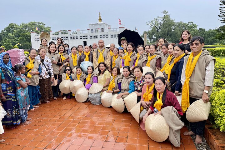 7 Day Private Guided Buddhist Pilgrimage from Bodhgaya to Lumbini