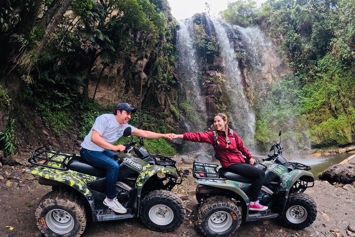 The best 7 waterfalls in Cuadrones or ATVs