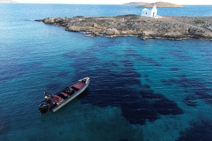Private Boat Tour to Antiparos and Blue Lagoon
