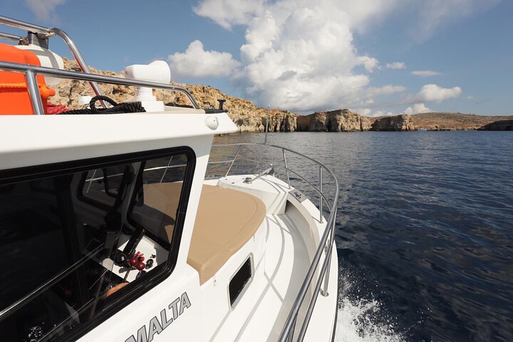 Malta: Private Boat Trip & Cruises Comino, Blue Lagoon, Gozo