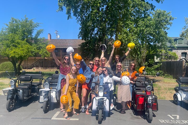 Sonoma Wine Country Electric Trike & Wine Tour - 3 hours