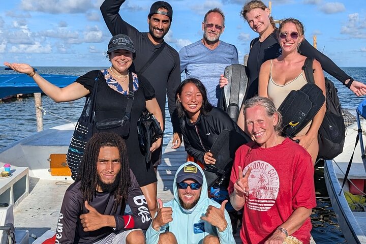 Let's snorkel Hol Chan the Best Marine Reserve in Belize