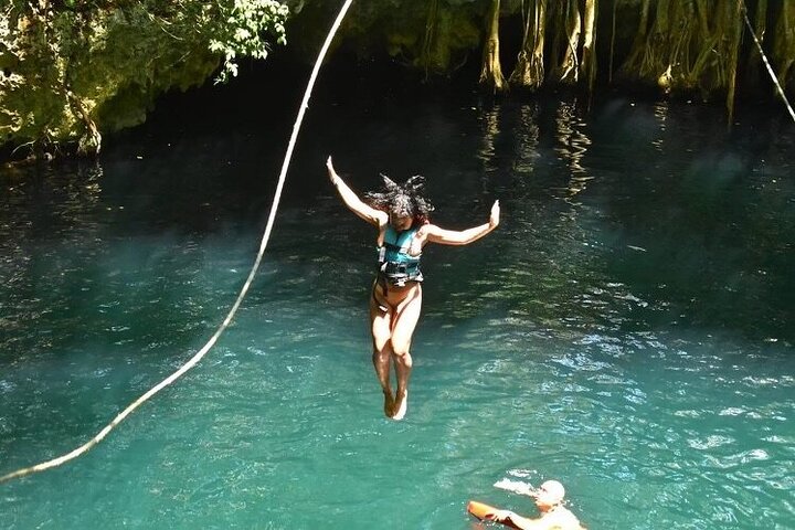 Cancun Best ATV Tour, Ziplines and Cenote Swim with Lunch