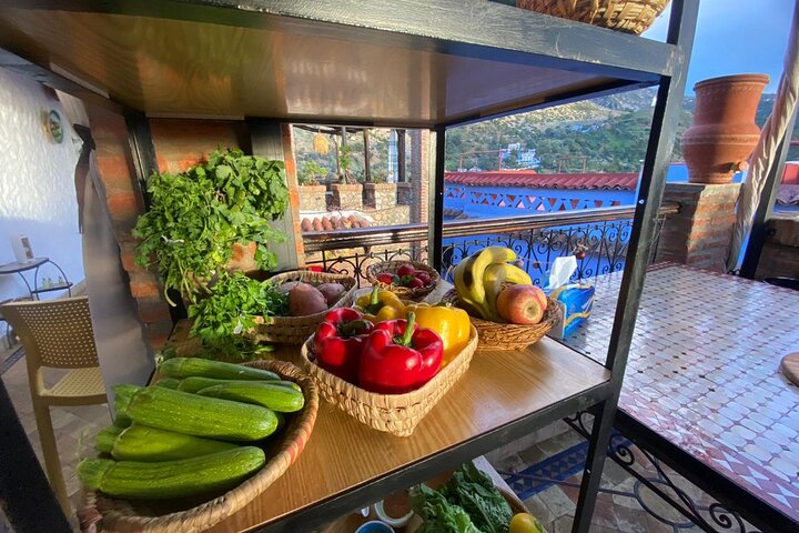 Chefchaouen Private Cooking Class with Mountain View