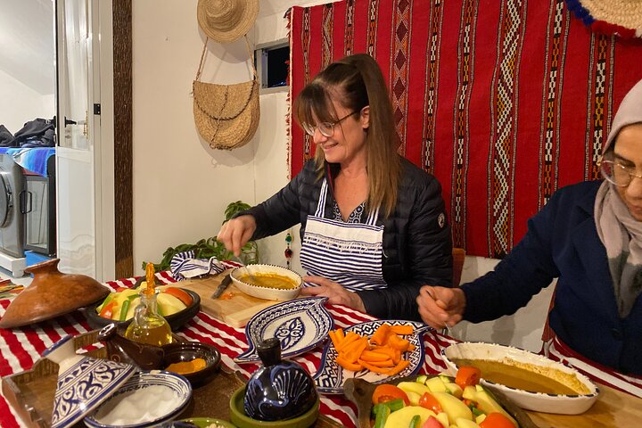Moroccan Cooking Class with a Local Family & Market Visit