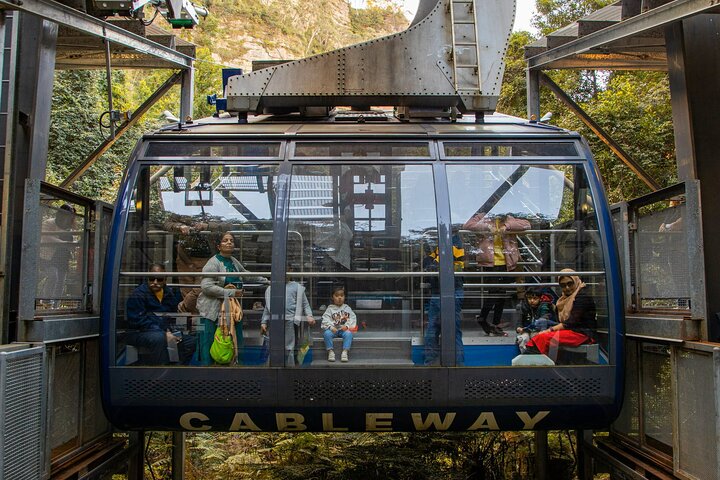 PRIVATE Blue Mountains Scenic World Wentworth Falls & Cruise Tour
