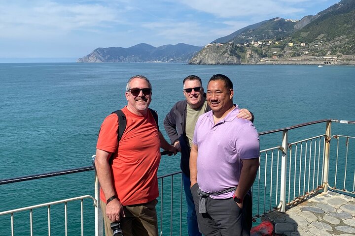 Cinque Terre PrivateTour by van from Lucca, Pisa or LaSpezia Port
