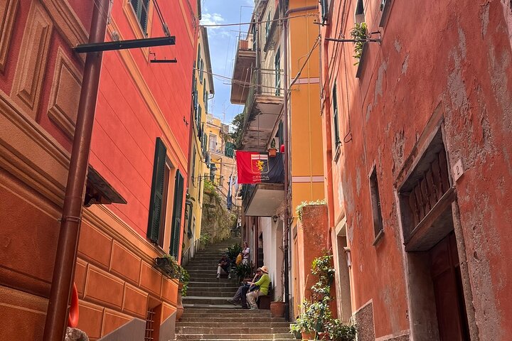 Cinque Terre PrivateTour by van from Lucca, Pisa or LaSpezia Port