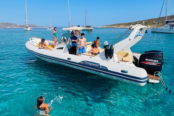 Explore Paros Antiparos Cyclades on a Luxury Private Boat Tour
