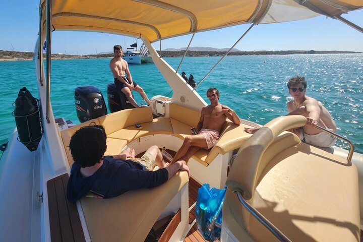 Explore Paros Antiparos Cyclades on a Luxury Private Boat Tour