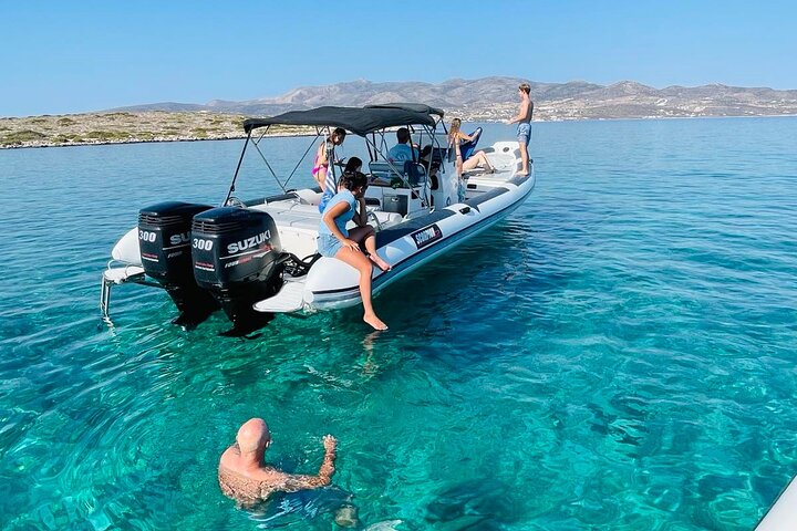 Explore Paros Antiparos Cyclades on a Luxury Private Boat Tour