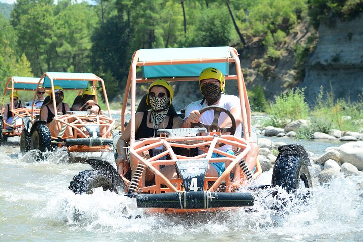 Antalya: Rafting, Jeep Safari, Buggy & Zipline 4-in-1 Combo Tour