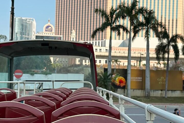 Hop-On Hop-Off Open Top Bus Tour in Macau