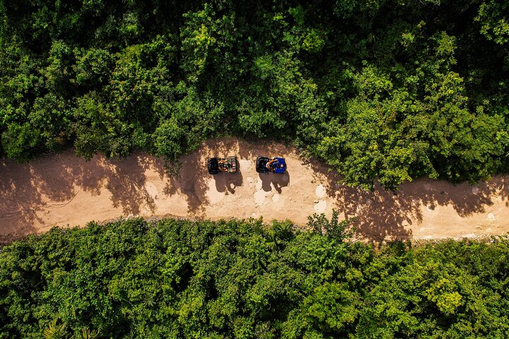 Cancun ATV Jungle Adventure, Ziplines, Cenote and Tequila Tasting