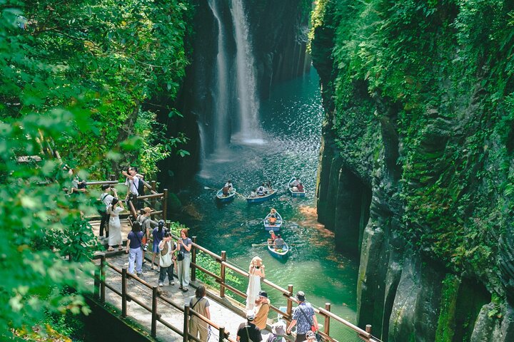 From Kumamoto : Mt.Aso and Takachiho All-inclusive Private Tour