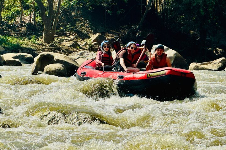 Sticky waterfall ATV and White water rafting Adventures