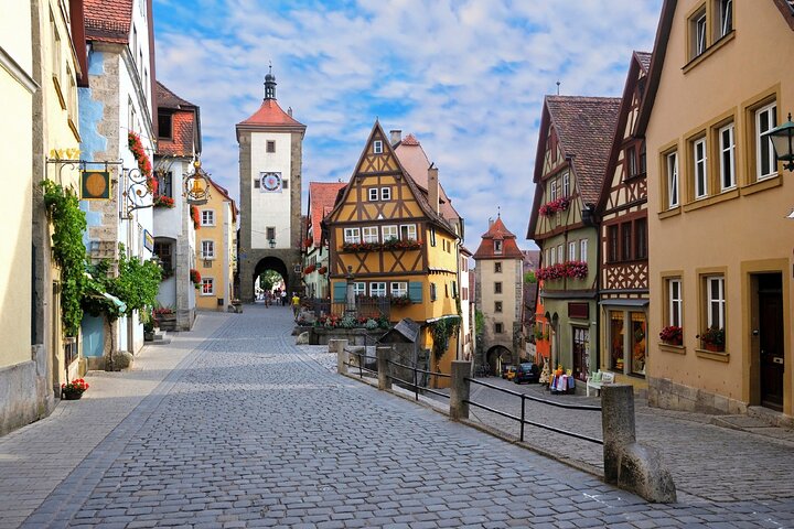 Self-guided scavenger hunt and city game in Rothenburg
