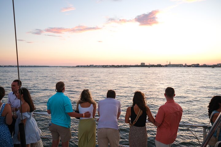 Charleston Iconic Sunset Sail - Lux Catamaran w/Bar & Bathrooms