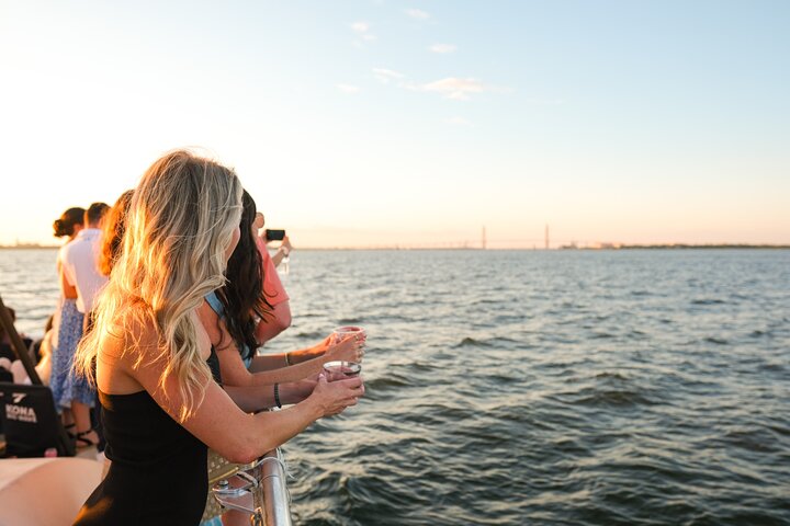 Charleston Iconic Sunset Sail - Lux Catamaran w/Bar & Bathrooms