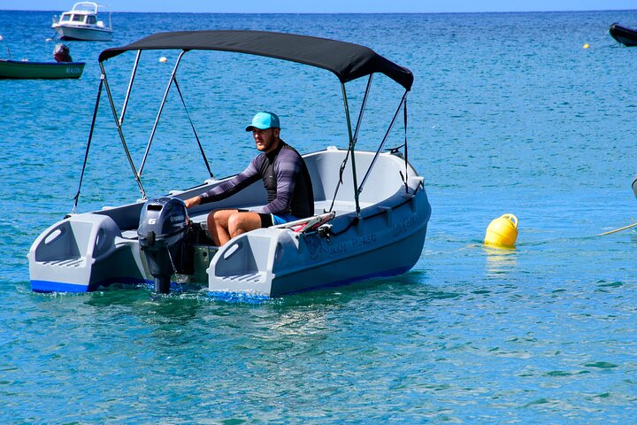 Boiling snorkeling boat rental in deshaies Guadeloupe