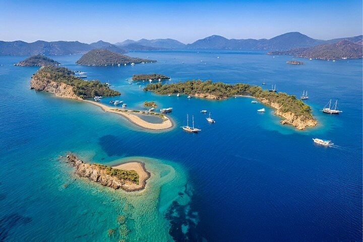Fethiye : 12 Islands (Relax ) Boat Trip With Lunch and Transfer