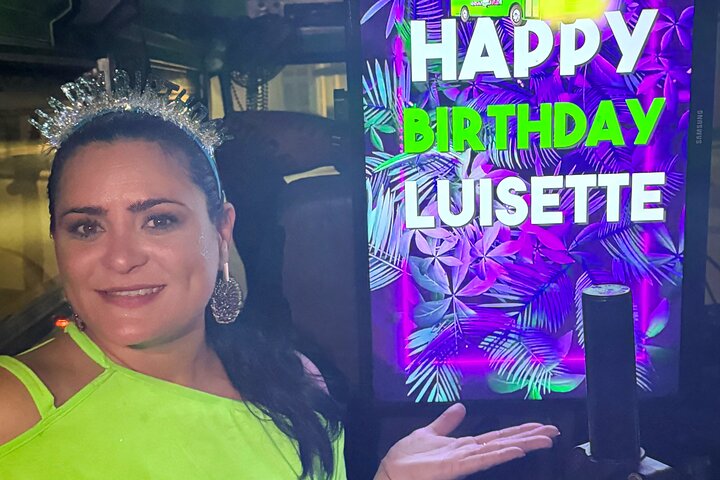 Aruba Nightlife Party Bus with Unlimited Drinks & DJ on Road Jam