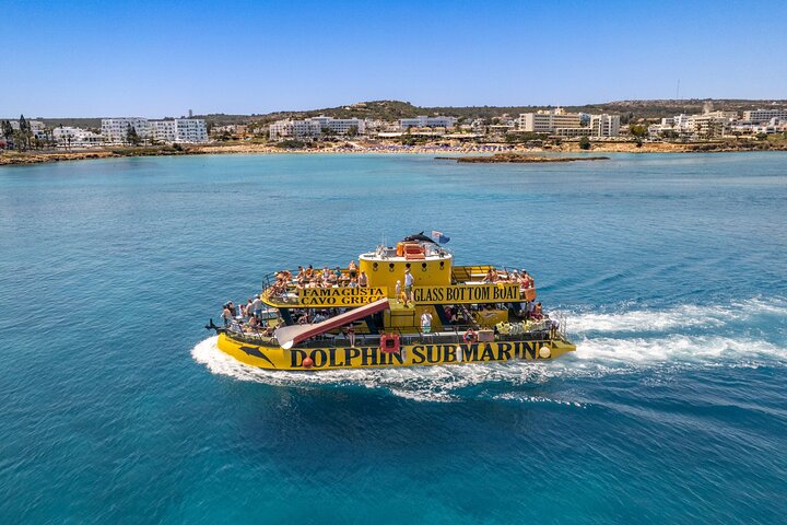 Glass Bottom Boat Dolphin Cruise to Blue Lagoon and Turtle Cove