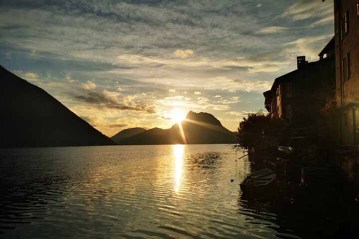 Small-Group Lake Como & Lugano: 2 Countries in 1 Day, Boat Cruise