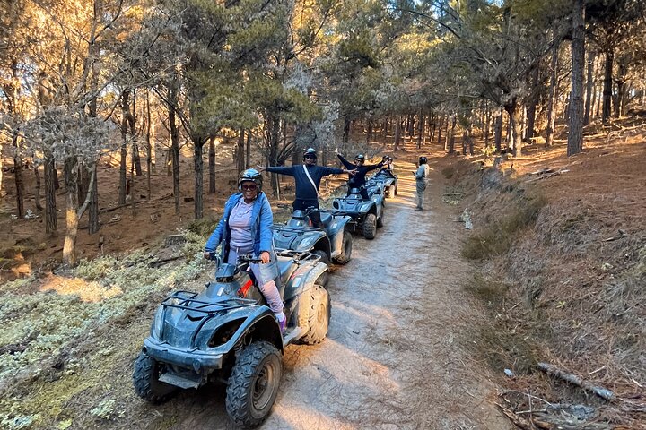 2-Hour Quad Biking Guided Excursion Through the Knysna Forests