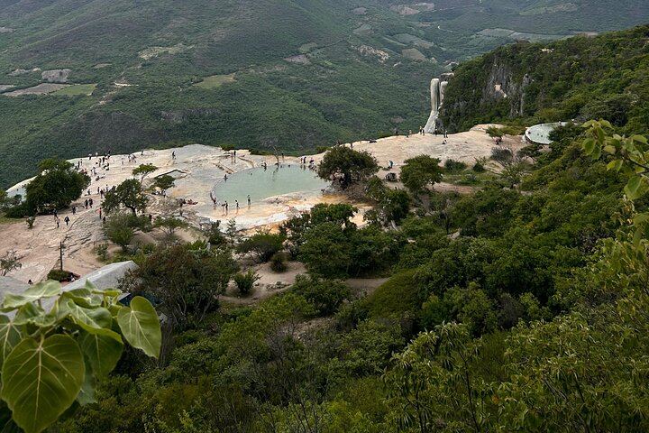 Hierve el Agua 2.5 hours, Mitla, Tule, Rugs and Mezcal for a Day