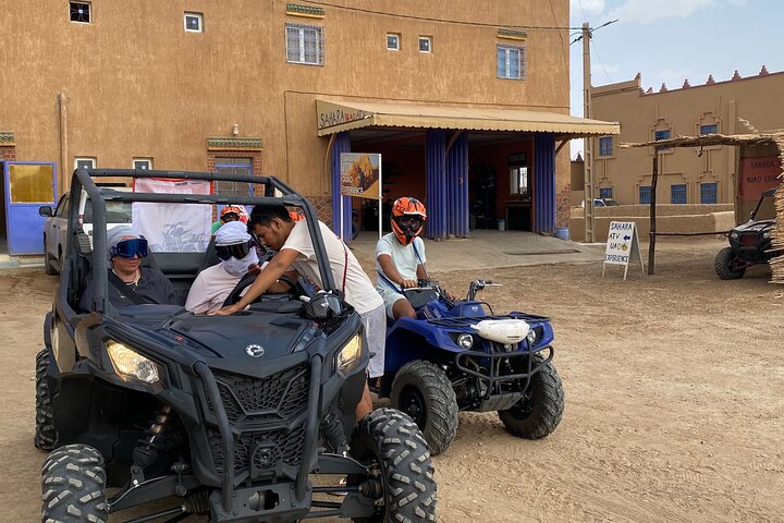 Sahara ATV Quad & buggy in Merzouga Desert & Sandboarding