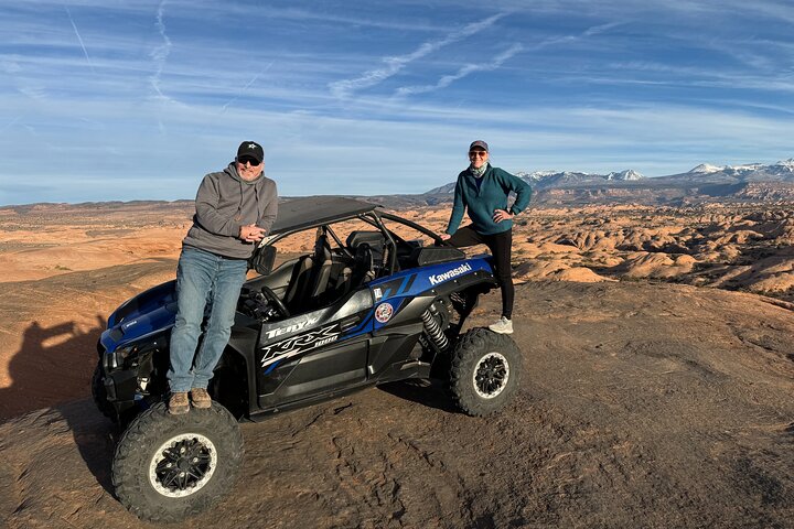 BEST! Hell's Revenge U-Drive 4X4 Tour in Moab +Dinosaur Tracks!