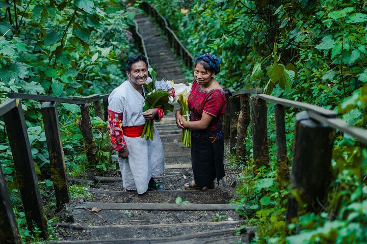 Hike Sacred Lake Chicabal, then Tour a Mayan Village - Full Day