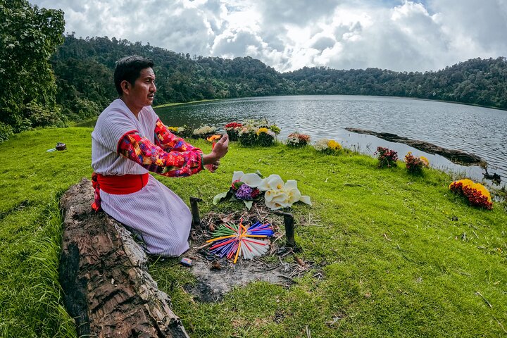 Hike Sacred Lake Chicabal, then Tour a Mayan Village - Full Day
