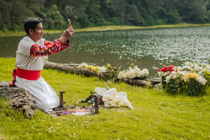 Hike Sacred Lake Chicabal, then Tour a Mayan Village - Full Day