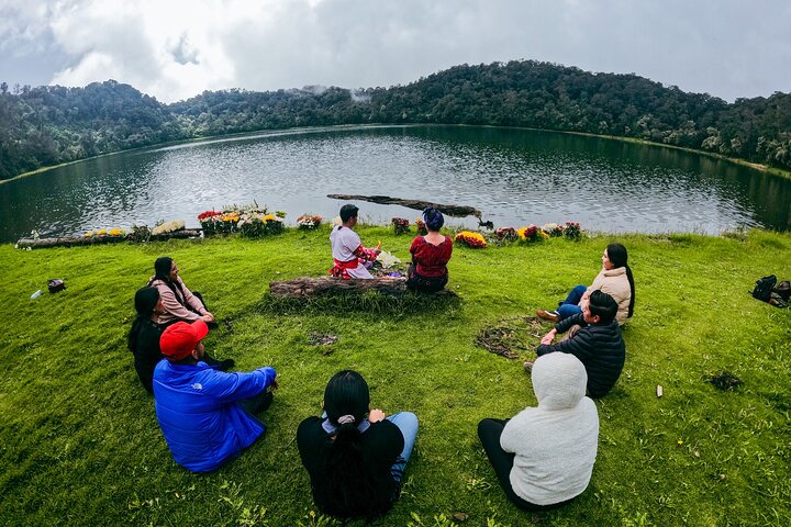 Hike Sacred Lake Chicabal, then Tour a Mayan Village - Full Day